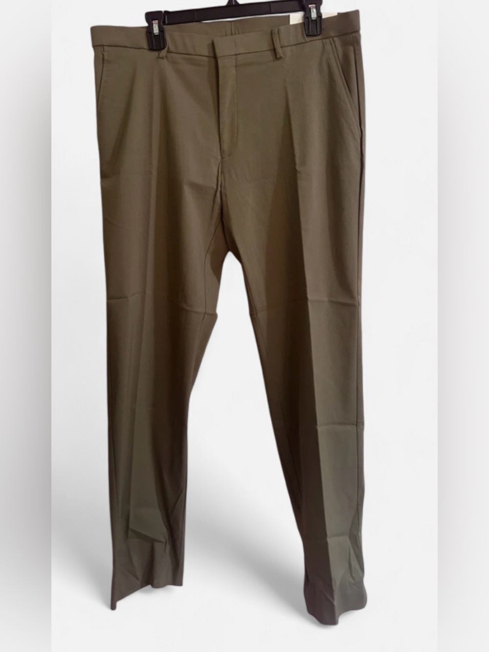 Tommy Hilfiger Olive-Tone Slim Dress Pants 36W x 32L